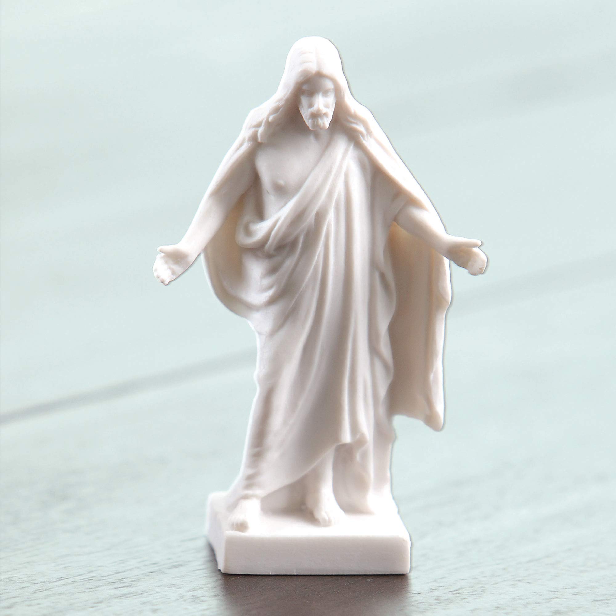 Deseret Book Company - Covenant Christus Statue - Jesus Sculpture - Christian Living - Easter Decor - Home Decorations (3 inch) - Image 6